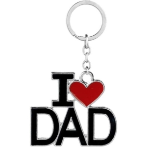 Dad Keychain - I Love Dad Key-Chain - Dad's Birthday Gift