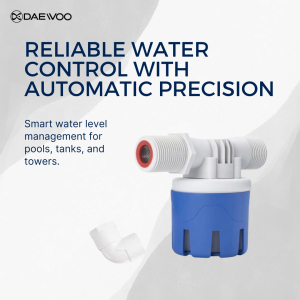 Daewoo 1/2" Automatic Water Level Controller | Water Tank Level Control | High-Rise Tank Water Controller | Swimming Pool Water Level Control | Water Tower Auto Supply | Auto Water Shut-Off Valve | Water Level Switch | Durable Material | Safe to Use |