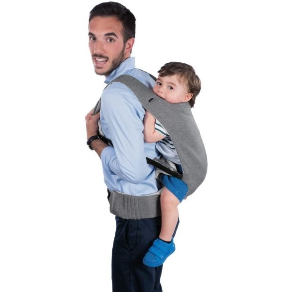 Chicco Myamaki Baby Carrier Comp Grey Aquarelle - Image 4
