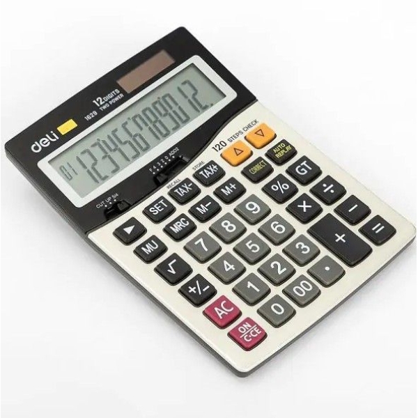 12 Digit Dual Power clasic Calculator 1269 with 3 years warranty - Image 2