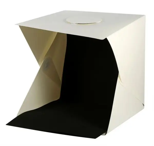 40/40 cm Foldable Camera Photo Studio Soft Box Built In LED Photography Light Tent Softbox Light Room Tabletop Shooting