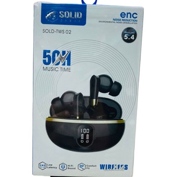 Solid Power 50H Music Time ENC Noise Deduction Earbud - Image 4