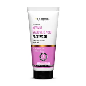 Dr. Sheth’s Neem & Salicylic Acid Face Wash - 100G