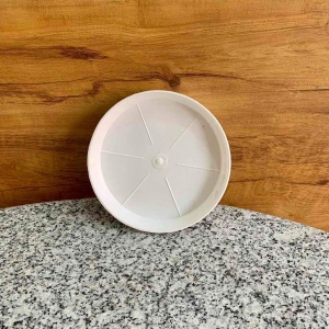 5 Pcs 8 Inch Plastic Garden Flower Pot Round Drip Plant Trays Flower Pot Plant Water Tray Base for Indoor Outdoor Garden