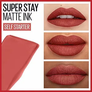Maybelline New York Super Stay Matte Ink Liquid Lipstick 130 Self Starter By Genuine Collection