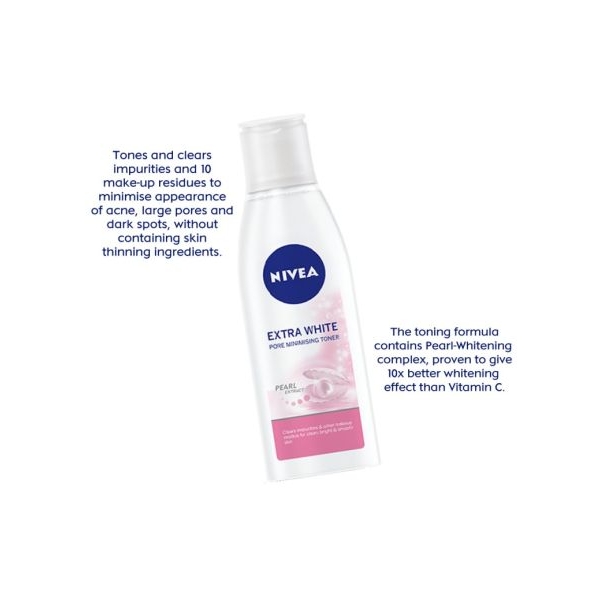 NIVEA Face Extra White Repair Toner - 200 ml - Image 3