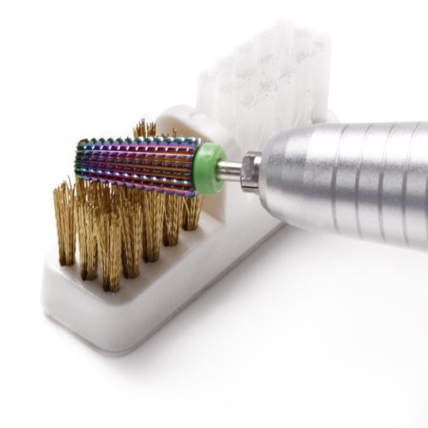 Plastic Nail Drill Bit Clean Brush - Image 2