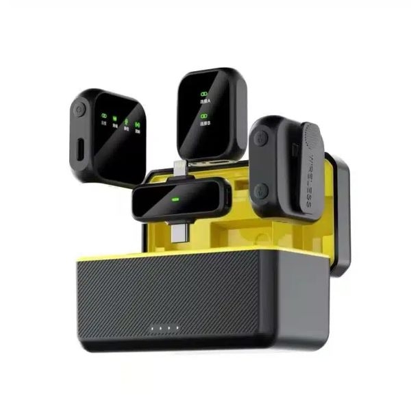 K50 Wireless Lavalier Mic Audio Video Microphone - Image 2