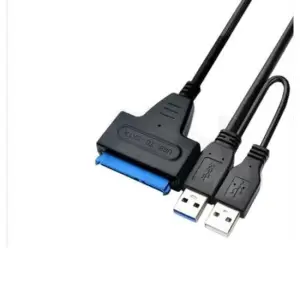 USB 3.0 to SATA HDD Cable Adapter with Power USB to SATA Converter
