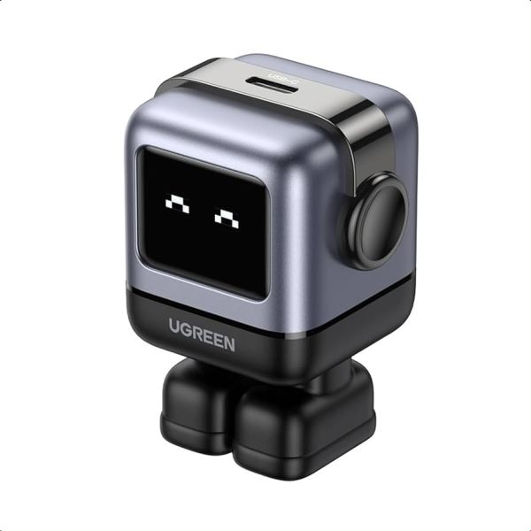 UGREEN RG 30W USB C Charger, Nexode Robot GaN Fast Charger Block, Compact Wall Charger Power Adapter - Image 2