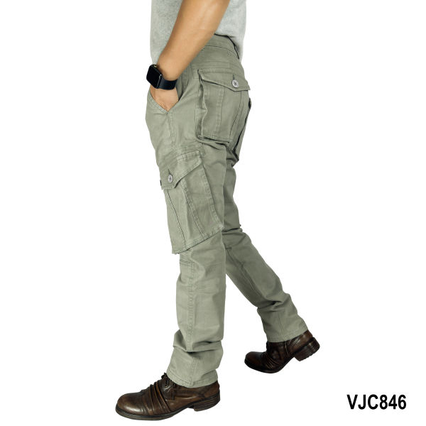 VIRJEANS (VJC846) Stretchable Cargo Box Pant For Men-All Colors - Image 3