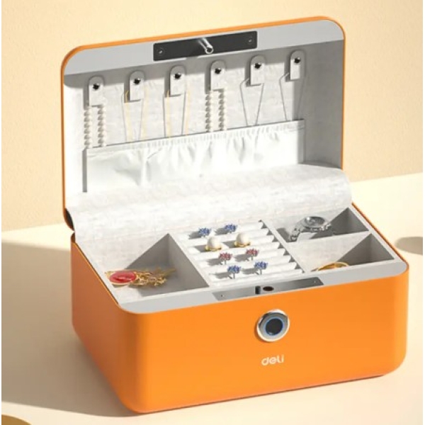 Deli Digital Safe (AE200) Orange - Image 3