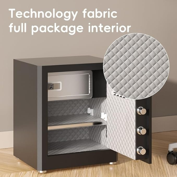 Deli Fingerprint Digital Safe (ET597) - Image 2