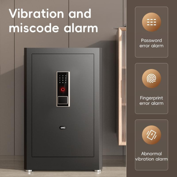 Deli Fingerprint Digital Safe (ET597) - Image 3