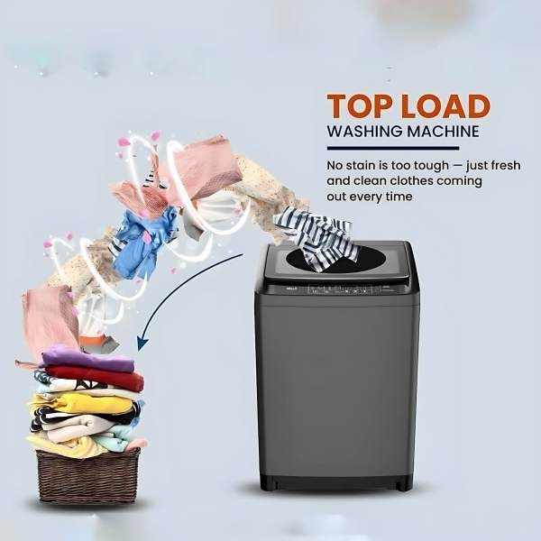 DELLA 8.5 Kg Top Loading Washing Machine Fully Automatic 10 Years Warranty - Image 5