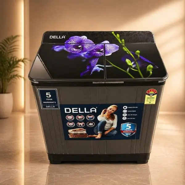 DELLa 9.5 Kg Semi Automatic Washing Machine - Image 5