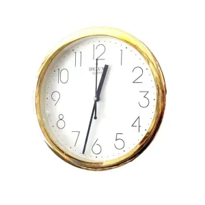 Deluxe Quartz Plastic Wall Clock