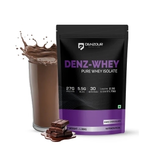 Denz-Whey | Pure Whey Isolate Protein Powder | 27g Protein (Dark Chocolate)