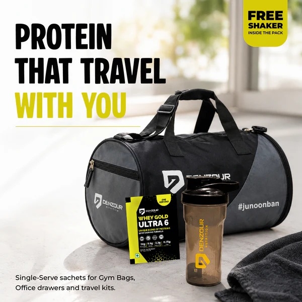 Denzour Whey Gold Ultra 6 Protein Powder - Mango Blast (2kg) - Image 5