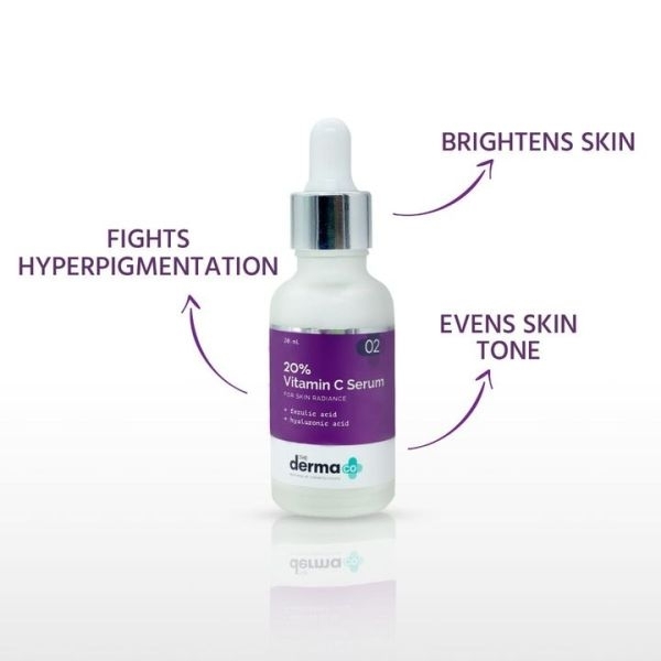 Derma Co 20% Vitamin C Face Serum ( 20ml) - Image 3