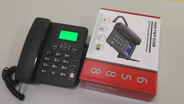 Desk Phone Dual Sim – Gsm Fwp 6588 - Image 2