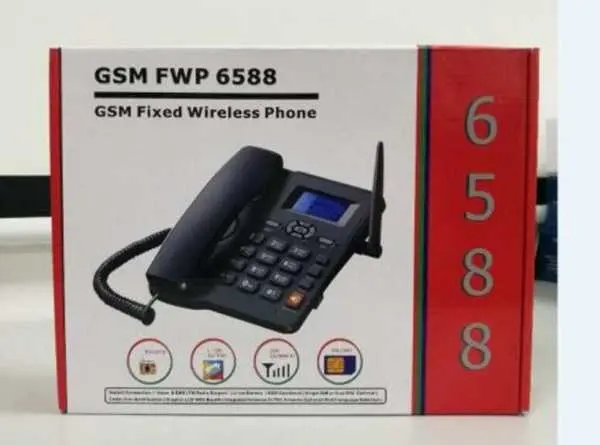 Desk Phone Dual Sim – Gsm Fwp 6588 - Image 3