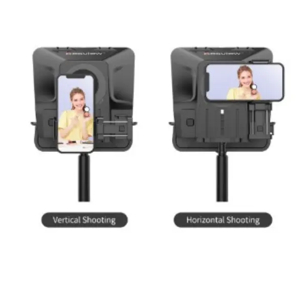 Desview T5 Teleprompter 9in for mobile and camera - Image 7