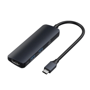Devia Leopard Hub 4 In 1 From Type-C to HDMI / 2 X USB / PD