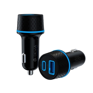 Devia Pd Car Charger 52.5W Extreme Speed Series Pd 30W And Qc Full Compatible