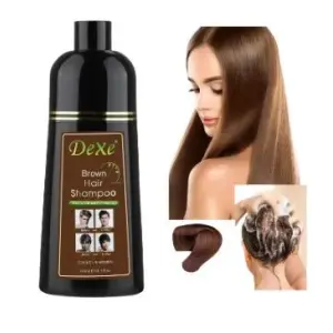 Dexe 400ml Shampoo Brown Hair Dye Herbal Shampoo