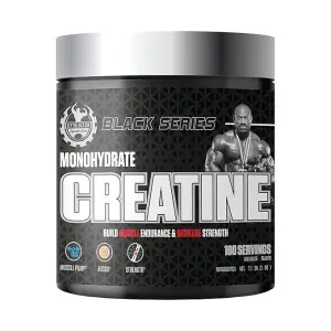 Dexter Jackson Black Series Creatine 300g, 100 Servings Unflav for Enhanced Absorption