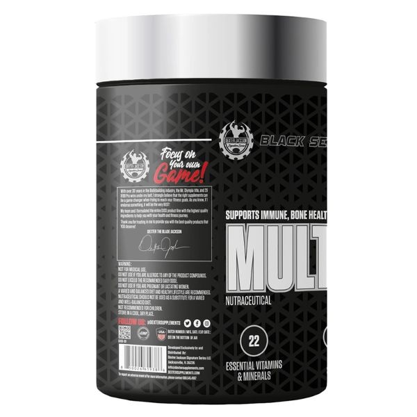 Dexter Jackson Black Series Multi-Vit Complete 120 Tablets - Image 2