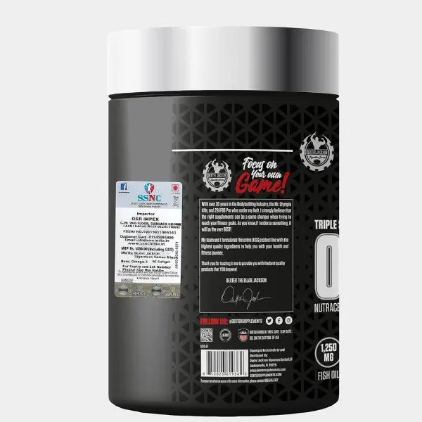 Dexter Jackson Signature Series Black Series Omega-3 Elite - Image 2