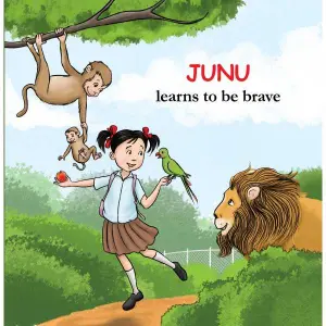 Junu Learn To Be Brave, Pictorial Children's book, Published by Educational Publishing House