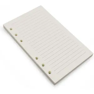 Diary Refill papers/ 6 Ring Diary Refill Paper / A5 Size 100 Sheets