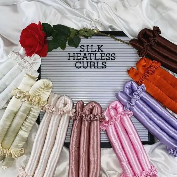 Different Color Silk Heatless curler by Artified - Image 2