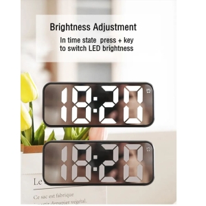 Digital Mirror Alarm Clock