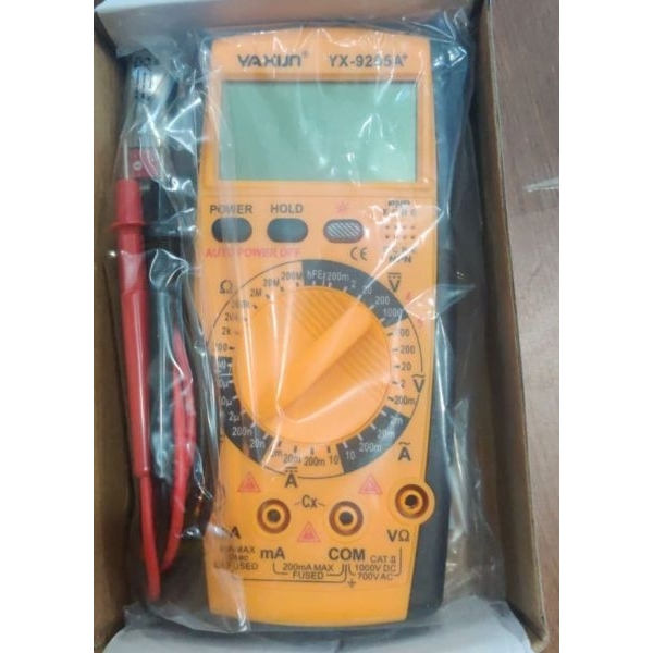 Digital Multimeter Professional Self - Healing Protective Tools - Image 3
