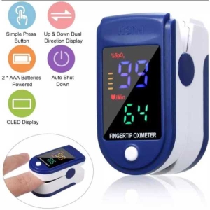 Digital Pulse Oximeter With Battery