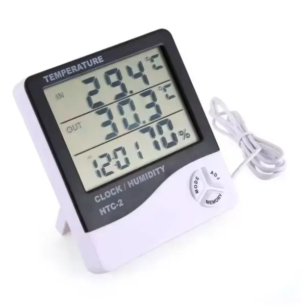 High Precision Indoor Electronic Weather Station with Clock