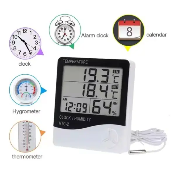 Accurate Temperature And Humidity Monitoring For Home And Office Use