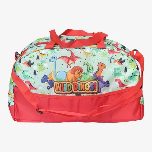Dinosaur Green Travel Bag ( Medium ) - Image 4