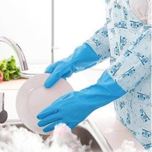 Dish Washing Gloves Fleece Inside - Unisex
