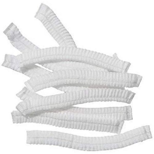 Disposable Cap Stretchable White Caps - Head Cover Hair For Cooking & Hygiene(100 Pieces) - Image 3