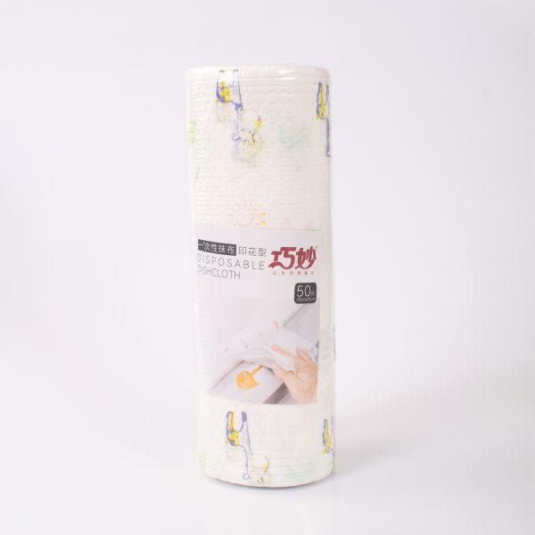 Disposable Dish Cloth Home Cleaning Towels Kitchen Housework Dish Cleaning Cloths Wiping Pad Absorbent Dry Quickly Dishcloth Bathroom Windows Flooring 50Pcs/Roll - Image 2