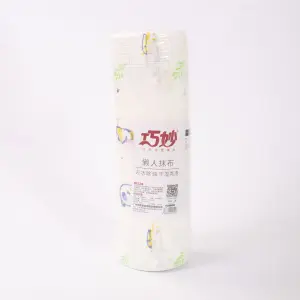 Disposable Dish Cloth Home Cleaning Towels Kitchen Housework Dish Cleaning Cloths Wiping Pad Absorbent Dry Quickly Dishcloth Bathroom Windows Flooring 50Pcs/Roll