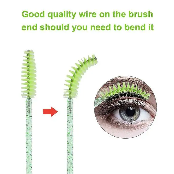 Disposable Eyelash Spoolie Brush for Professionals Eyelash Extension Tools Lashes Accessories 50pcs - Image 5