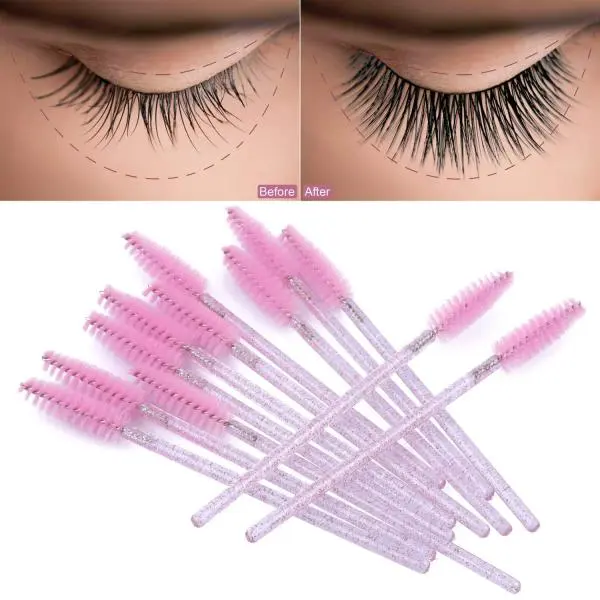 Disposable Eyelash Spoolie Brush for Professionals Eyelash Extension Tools Lashes Accessories 50pcs - Image 5