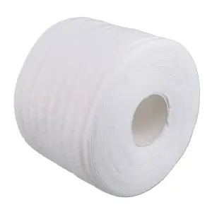 Disposable Face Towel Roll Soft Dry And Wet Skincare Cleansing Towel Beauty Towel Cleansing Makeup Remover Cosmetic Facial Cotton Roll Pad for DIY