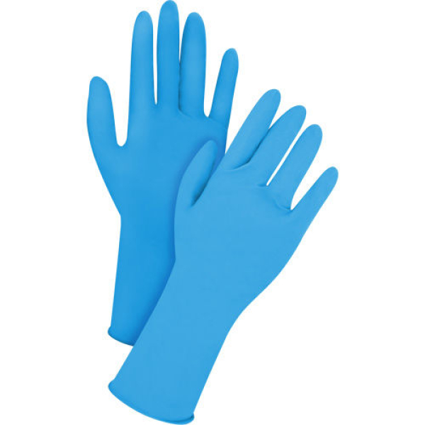 Disposable Surgical Powder Free Nitrile Gloves Non Powder Embroidery Beauty Factory Work Tattoo Oil-Proof Anti Slip Thick Nitrile Gloves for Professional Salon Workers - Image 5